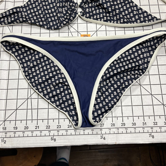 Tory Burch Navy and White Bikini - Picture 4 of 9